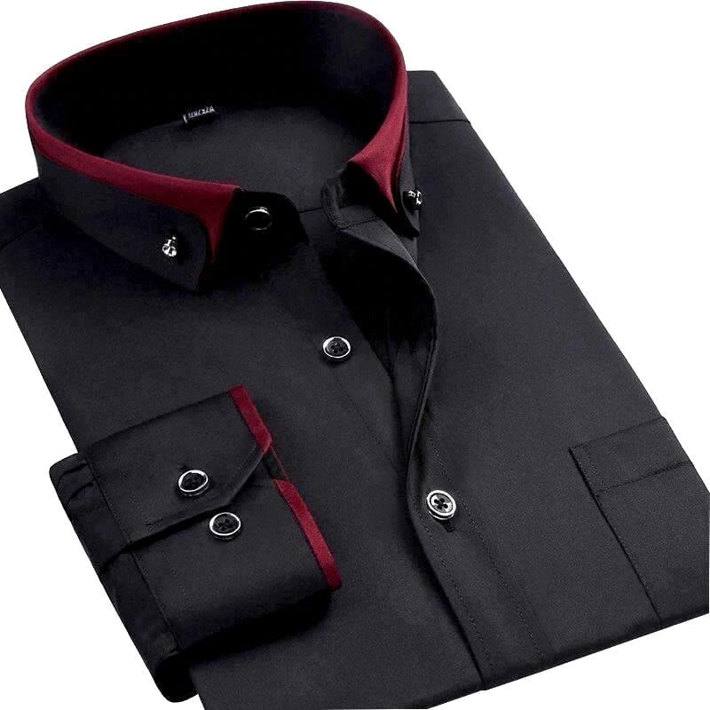 Chemise pour homme ajustée au style raffiné et intemporel