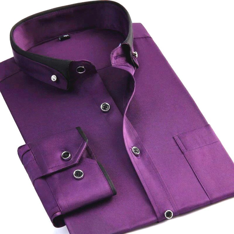 Chemise pour homme ajustée au style raffiné et intemporel