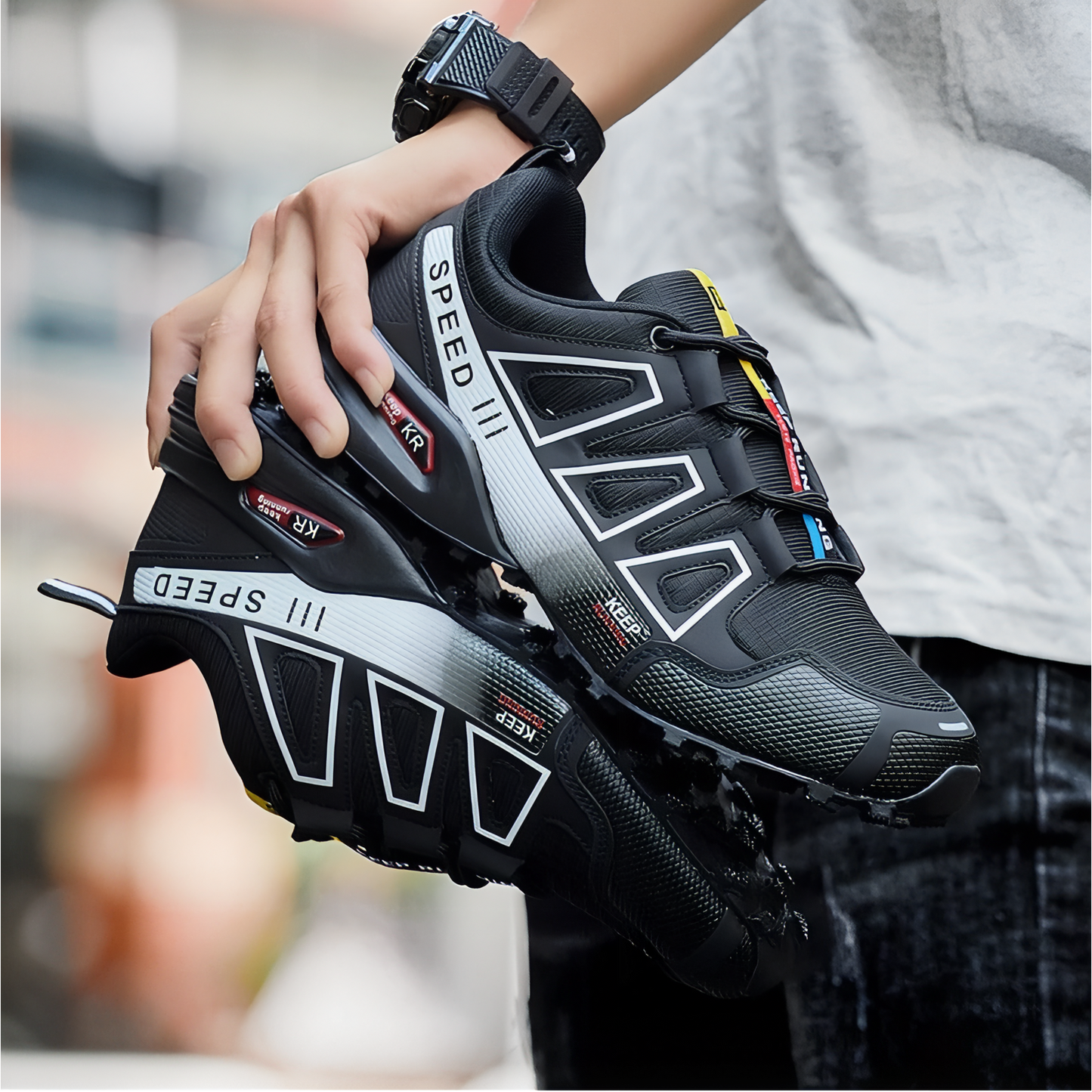 Baskets de randonnée urbaines pour homme alliant confort et style
