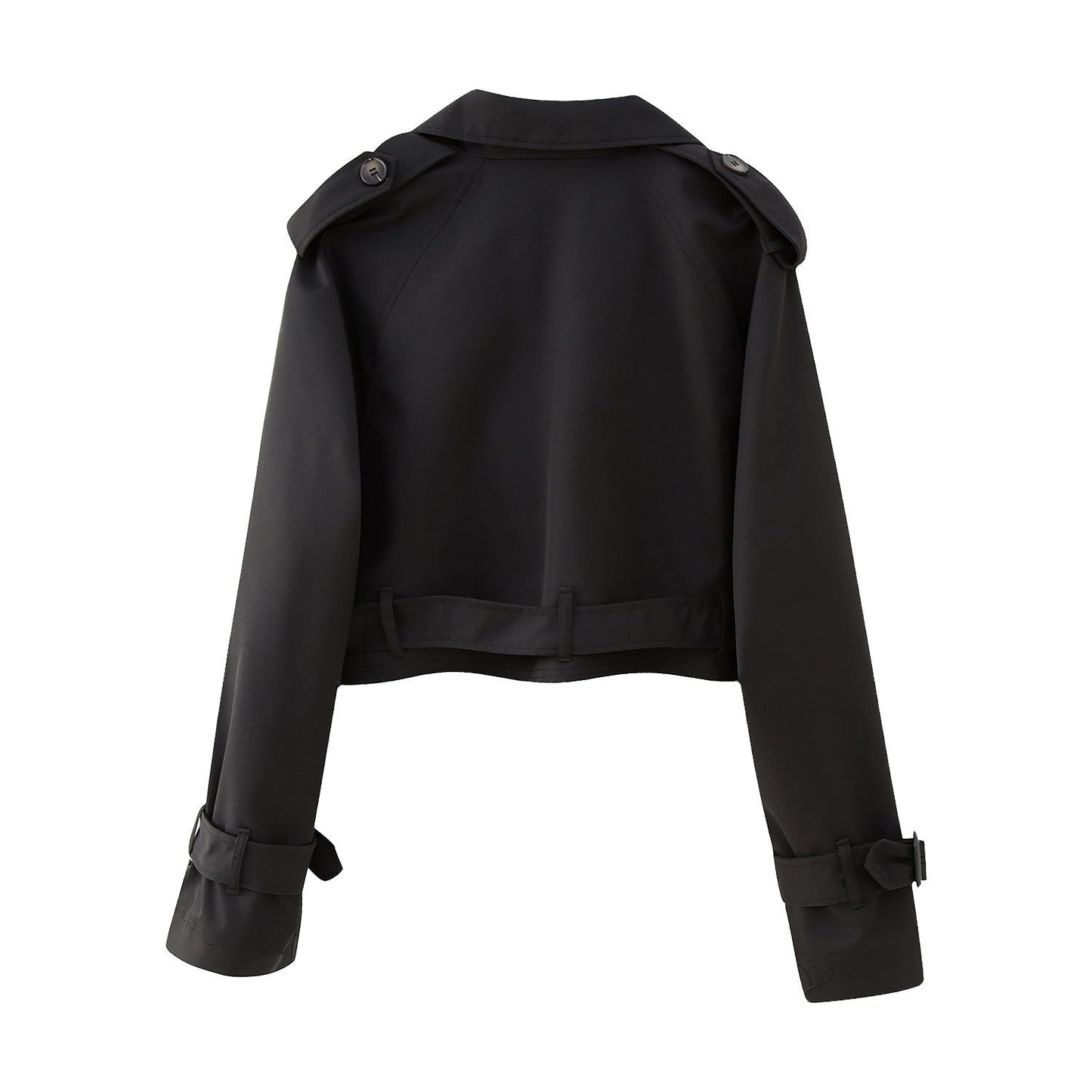 Trench court pour femme style chic urbain tendance