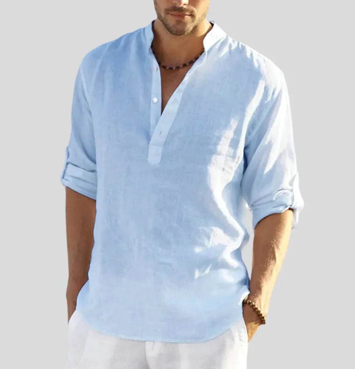 Chemise élégante à col pour une allure raffinée et stylée