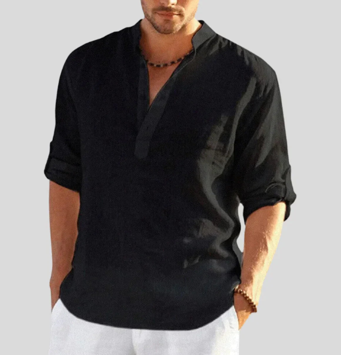 Chemise élégante à col pour une allure raffinée et stylée
