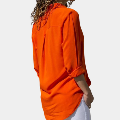 Chemise légère pour femme au look chic et décontracté