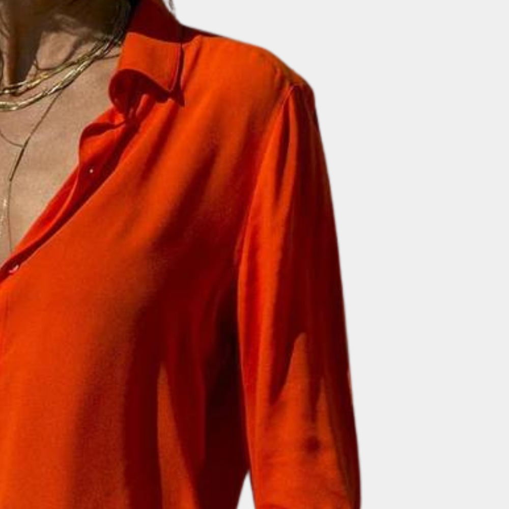 Chemise légère pour femme au look chic et décontracté