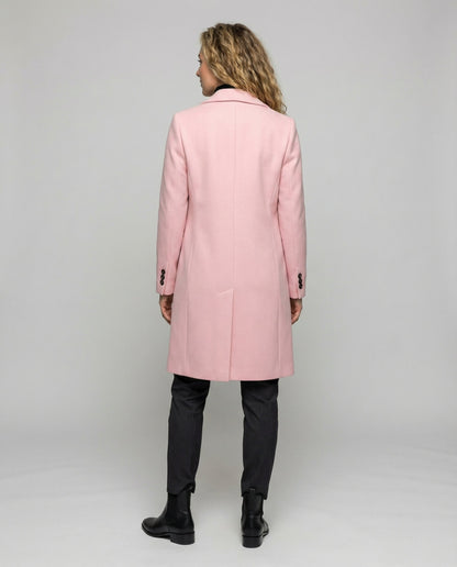 Manteau trench femme douillet idéal pour les journées d'hiver froides
