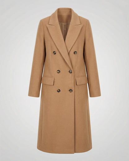 Manteau trench femme douillet idéal pour les journées d'hiver froides
