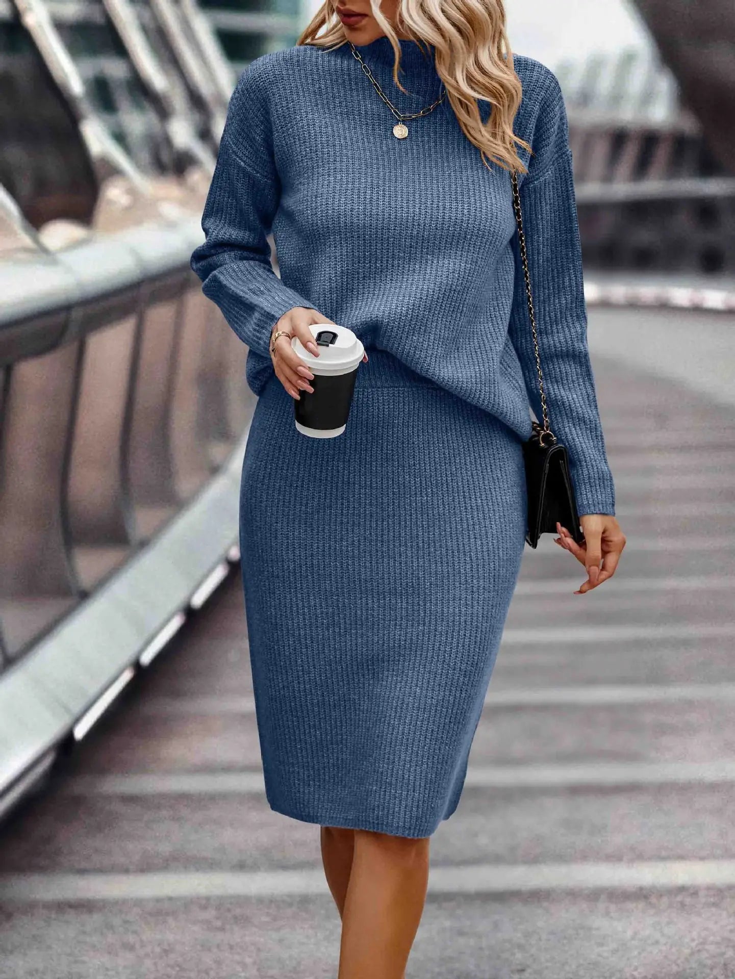 Ensemble élégant avec jupe chic et haut raffiné pour toutes occasions