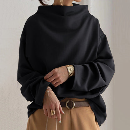 Pull chic oversized élégant pour un style décontracté sophistiqué