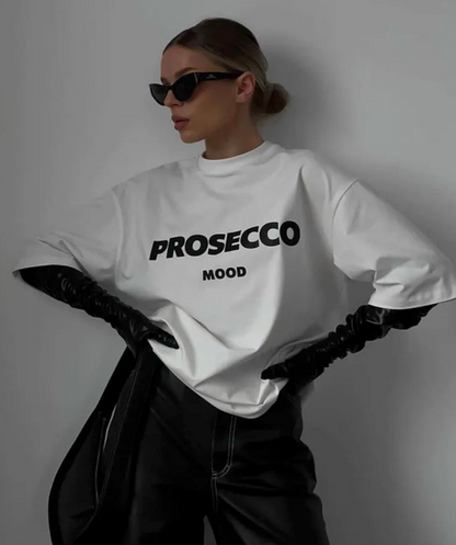 T-shirt Prosecco pour ceux qui aiment les bulles et la bonne humeur