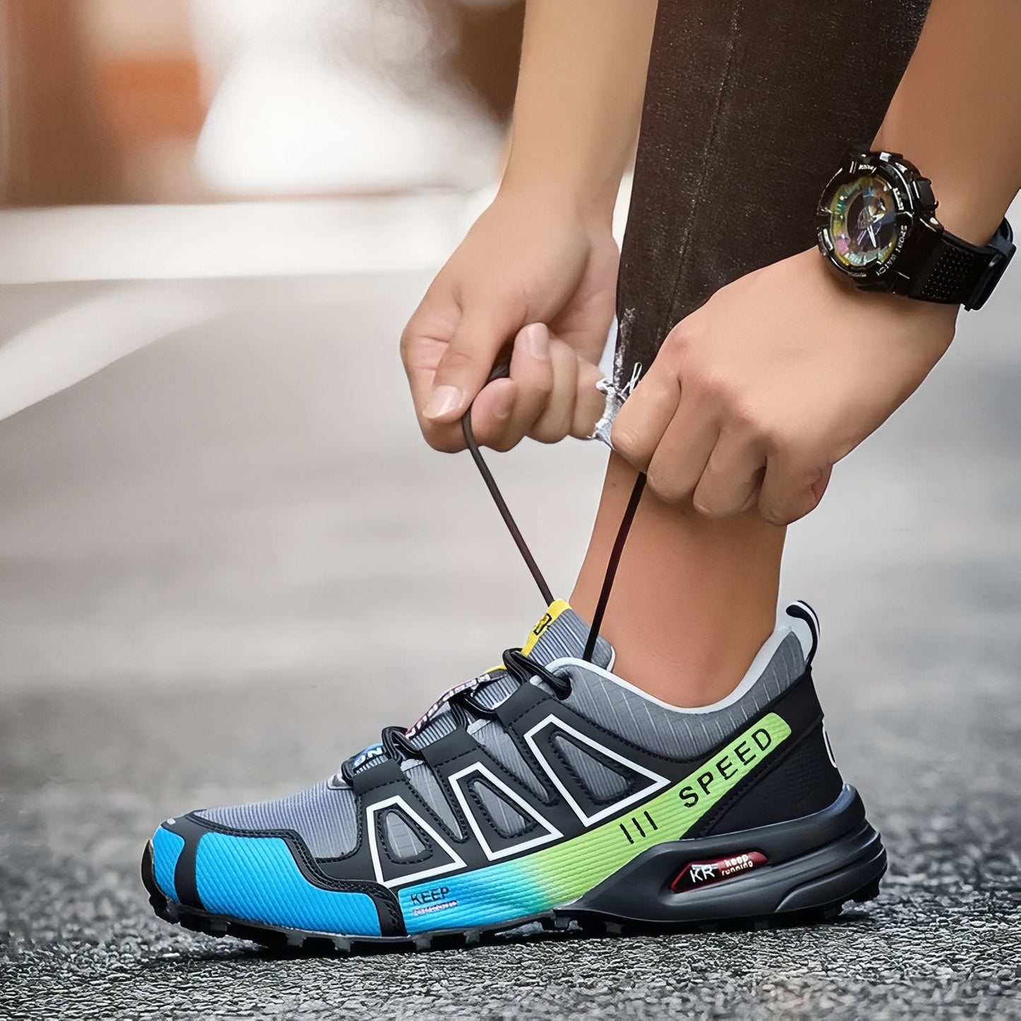 Baskets de randonnée urbaines pour homme alliant confort et style
