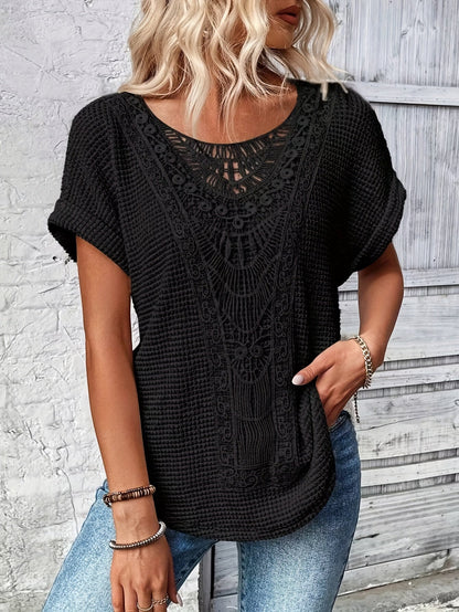T-shirt chic avec des détails sophistiqués pour femme