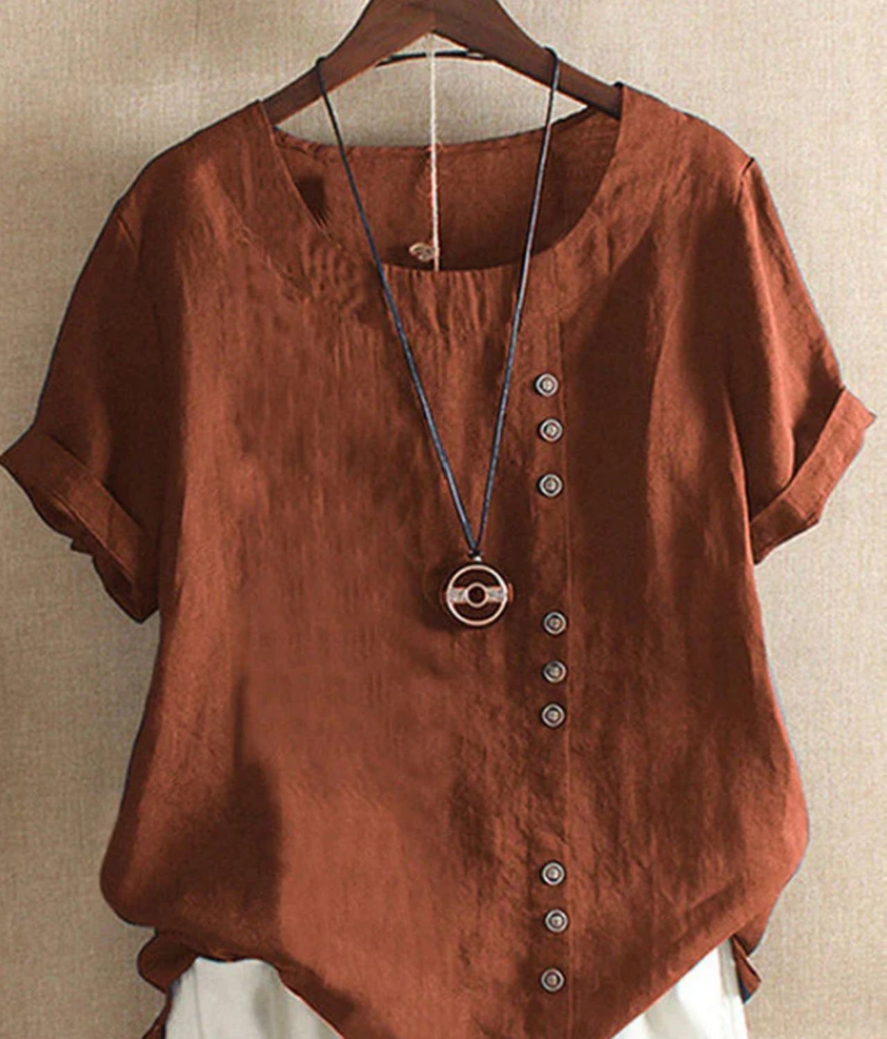 Chemisier Femme tendance idéal pour un été décontracté et chic