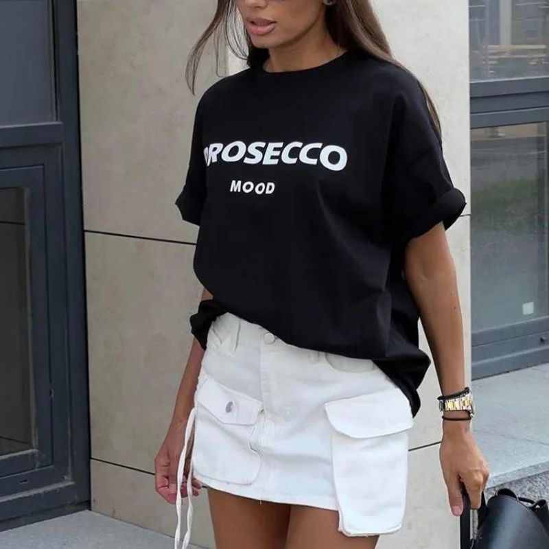 T-shirt Prosecco pour ceux qui aiment les bulles et la bonne humeur
