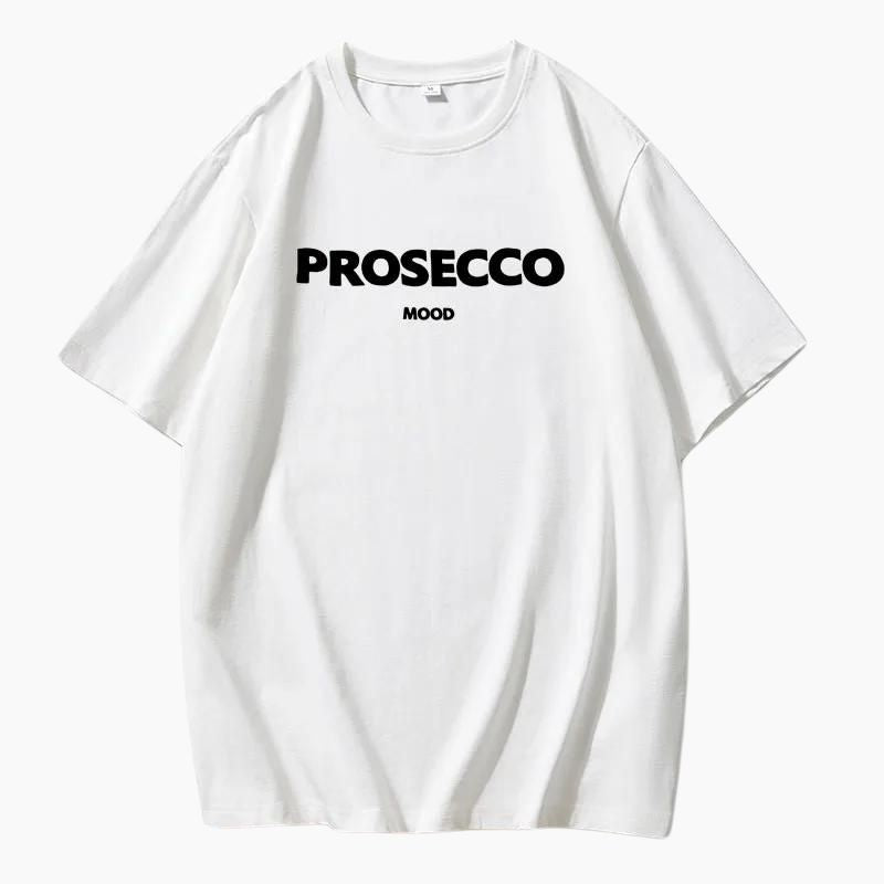 T-shirt Prosecco pour ceux qui aiment les bulles et la bonne humeur