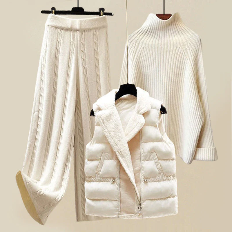 Ensemble élégant et douillet pour une allure moderne et confortable